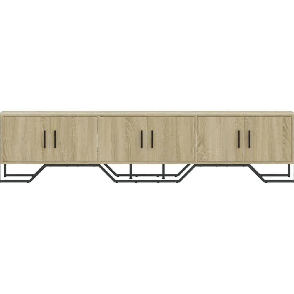 vidaXL Muebles Tv-Mueble de TV madera de ingeniería 180x34x41 cm
