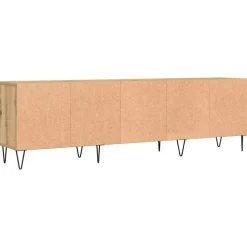 vidaXL Mueble de TV madera de ingeniería 150x30x44,5 cm Roble artisan Clearance