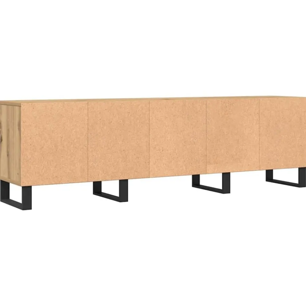 vidaXL Muebles Tv-Mueble de TV madera de ingeniería 150x30x44,5 cm