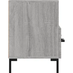 vidaXL Mueble de TV madera de ingeniería 80x36x50 cm Gris sonoma Outlet