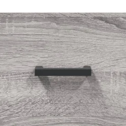 vidaXL Mueble de TV madera de ingeniería 80x36x50 cm Gris sonoma Outlet