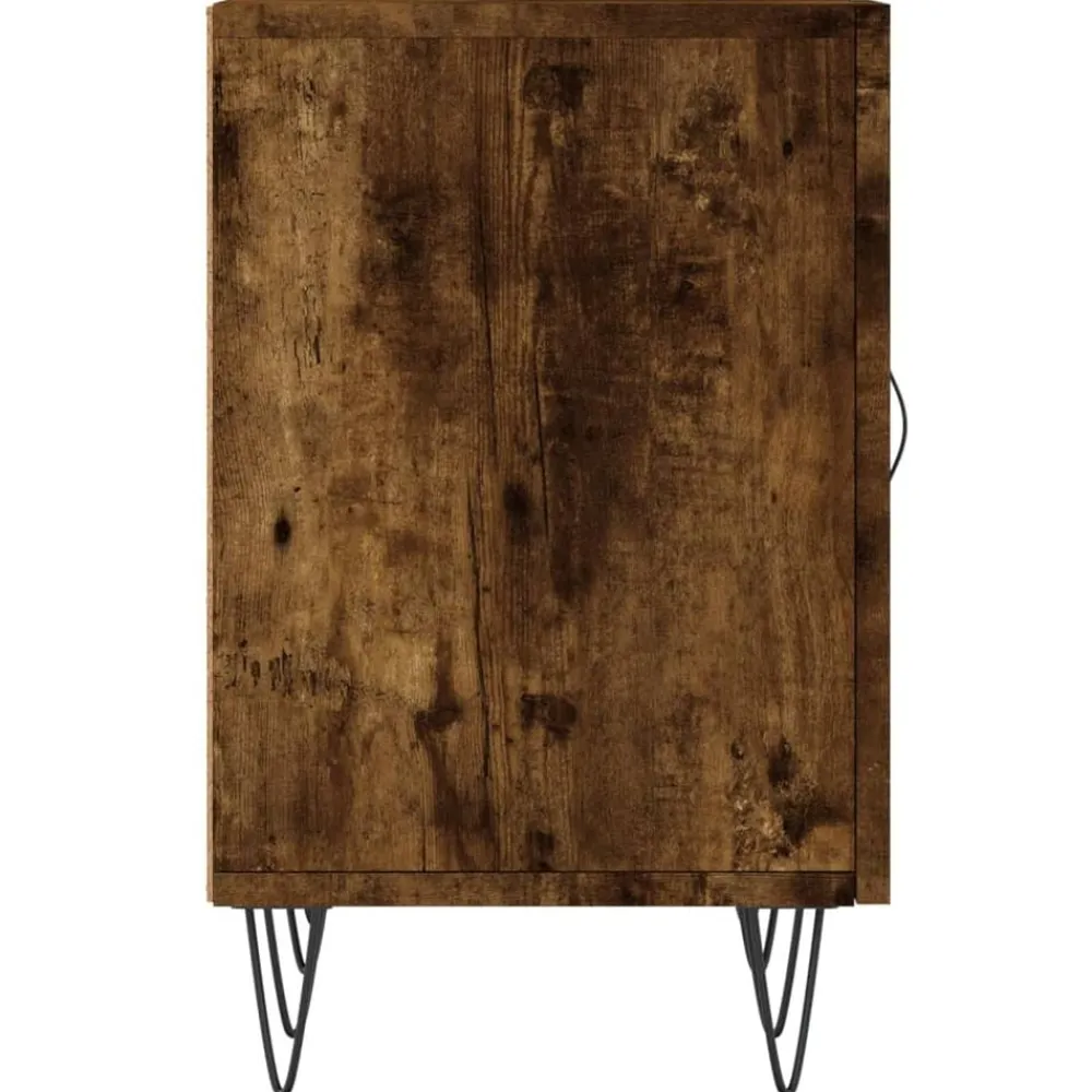 vidaXL Mueble de TV madera de ingeniería 150x30x50 cm Roble ahumado Hot