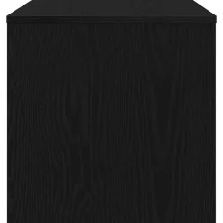 vidaXL Mueble de TV madera de ingeniería 80x40x40 cm Roble negro