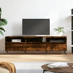 vidaXL Muebles Tv-Mueble de TV madera contrachapada 150x30x44,5 cm