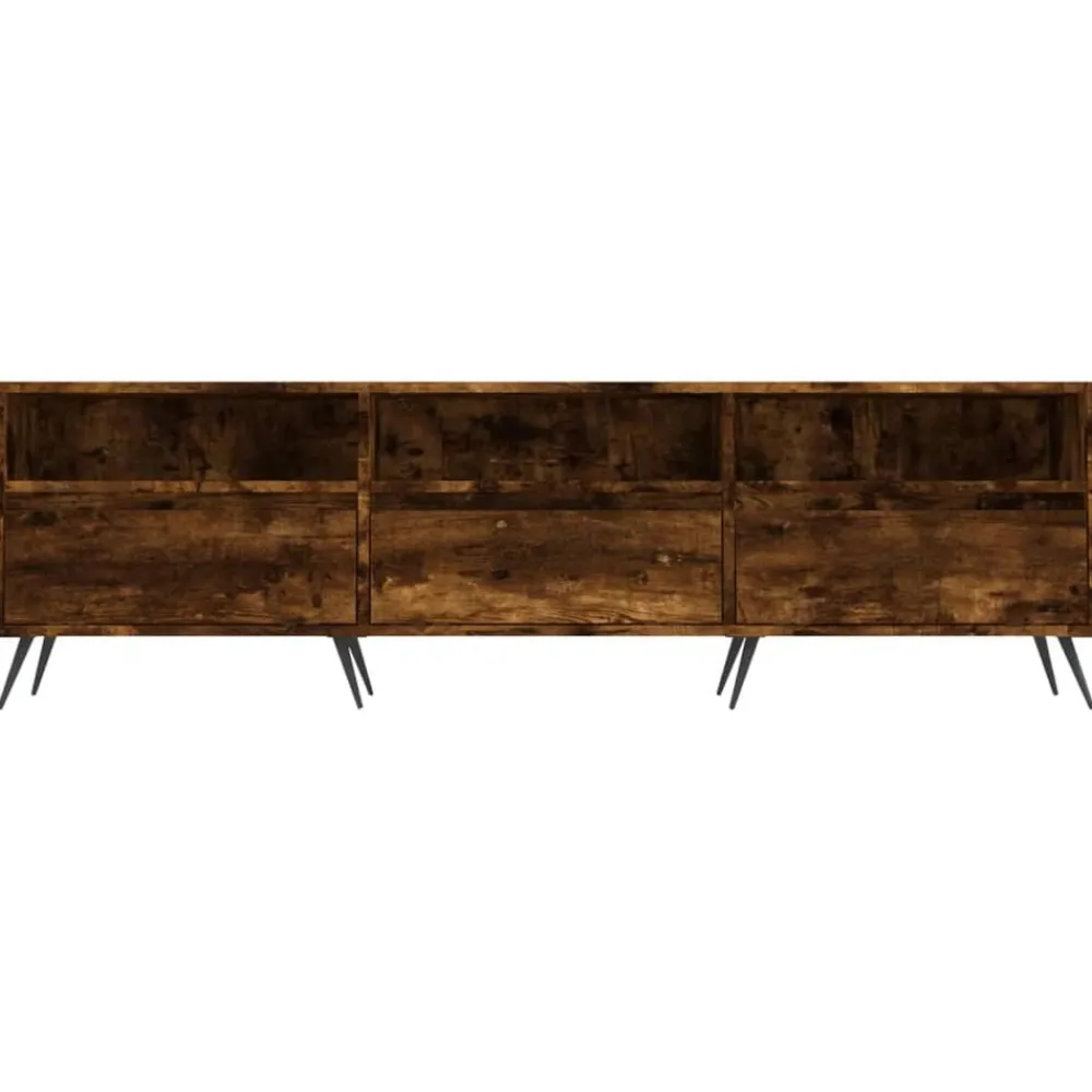 vidaXL Muebles Tv-Mueble de TV madera contrachapada 150x30x44,5 cm