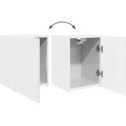 vidaXL Muebles Tv-Mueble de TV Montado en la Pared 30 x 31 x 40 cm