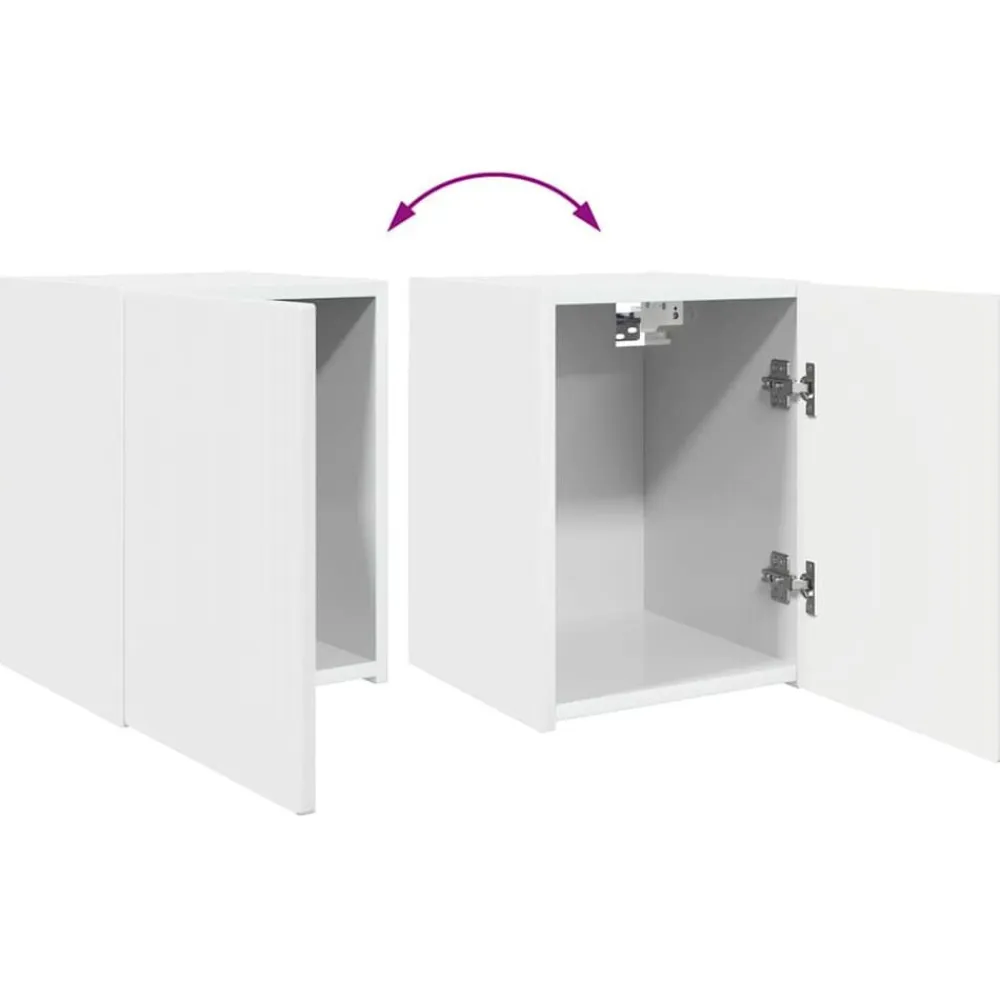 vidaXL Muebles Tv-Mueble de TV Montado en la Pared 30 x 31 x 40 cm