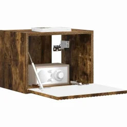 vidaXL Muebles Tv-Mueble de TV Montado en la Pared