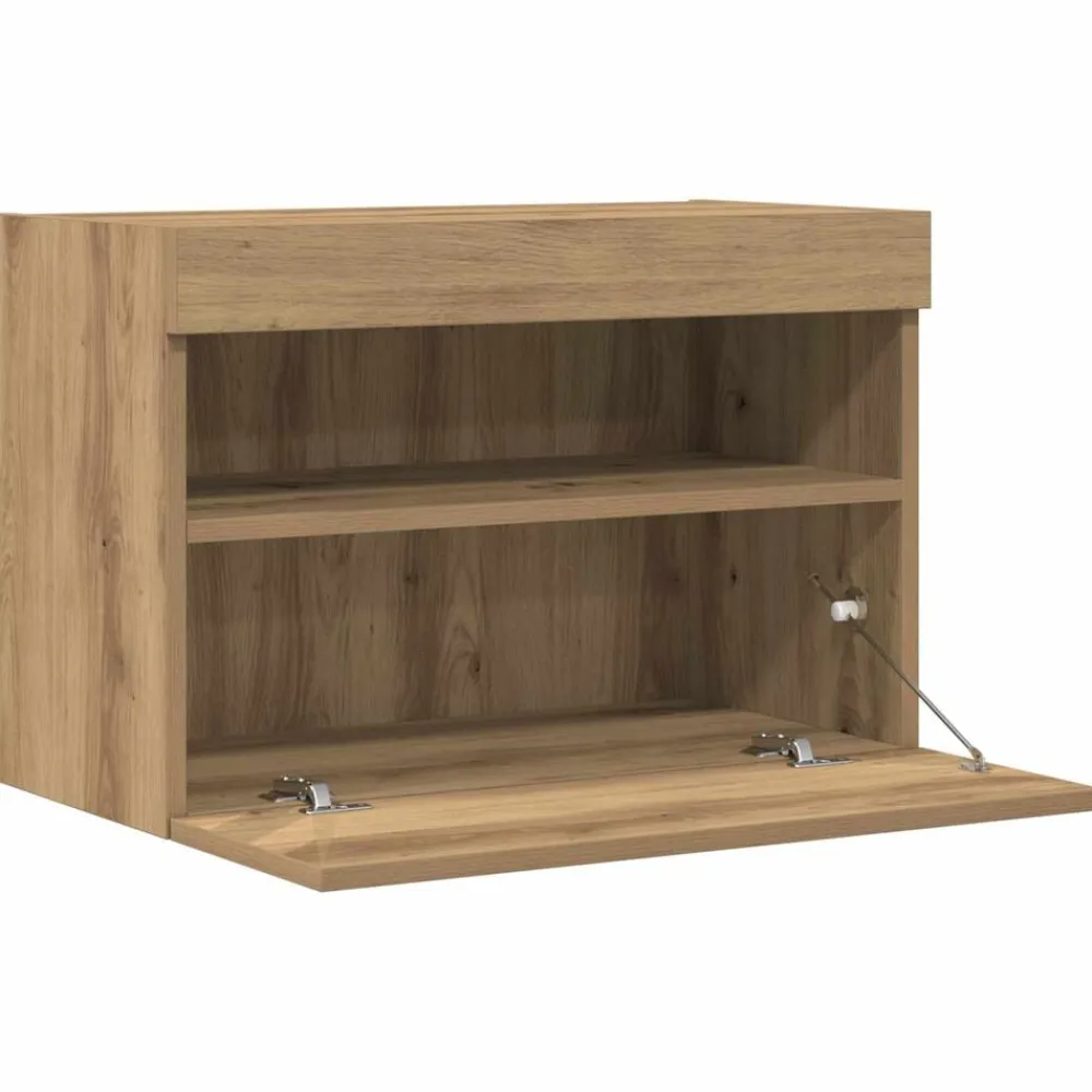 vidaXL Muebles Tv-Mueble de TV Montado en la Pared 60 x 30 x 40 cm