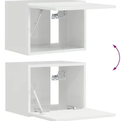 vidaXL Muebles Tv-Mueble de TV Montado en la Pared 39 x 31 x 29,5 cm