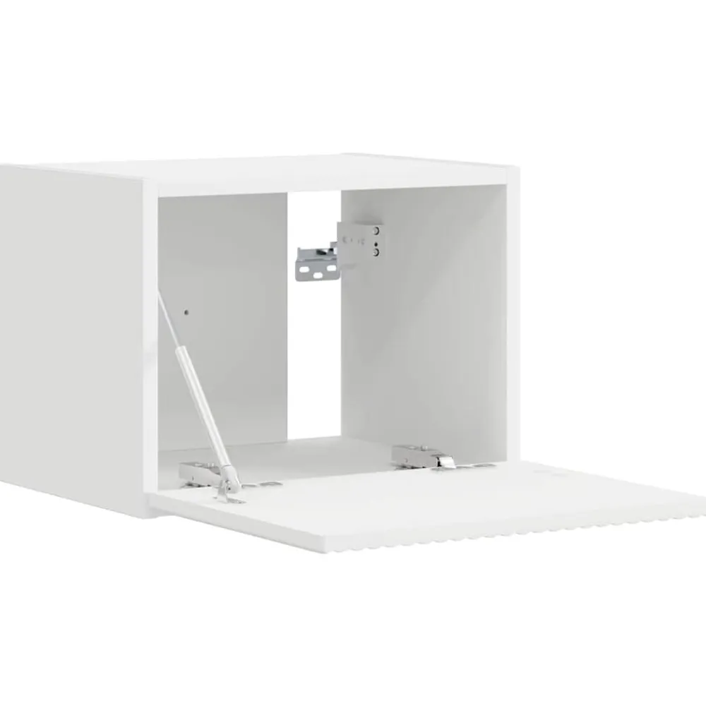 vidaXL Mueble de TV Montado en la Pared 39 x 31 x 29,5 cm White Best