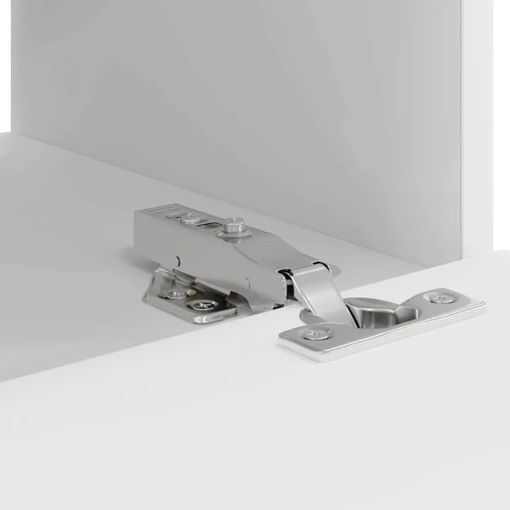 vidaXL Mueble de TV Montado en la Pared 39 x 31 x 29,5 cm White Best