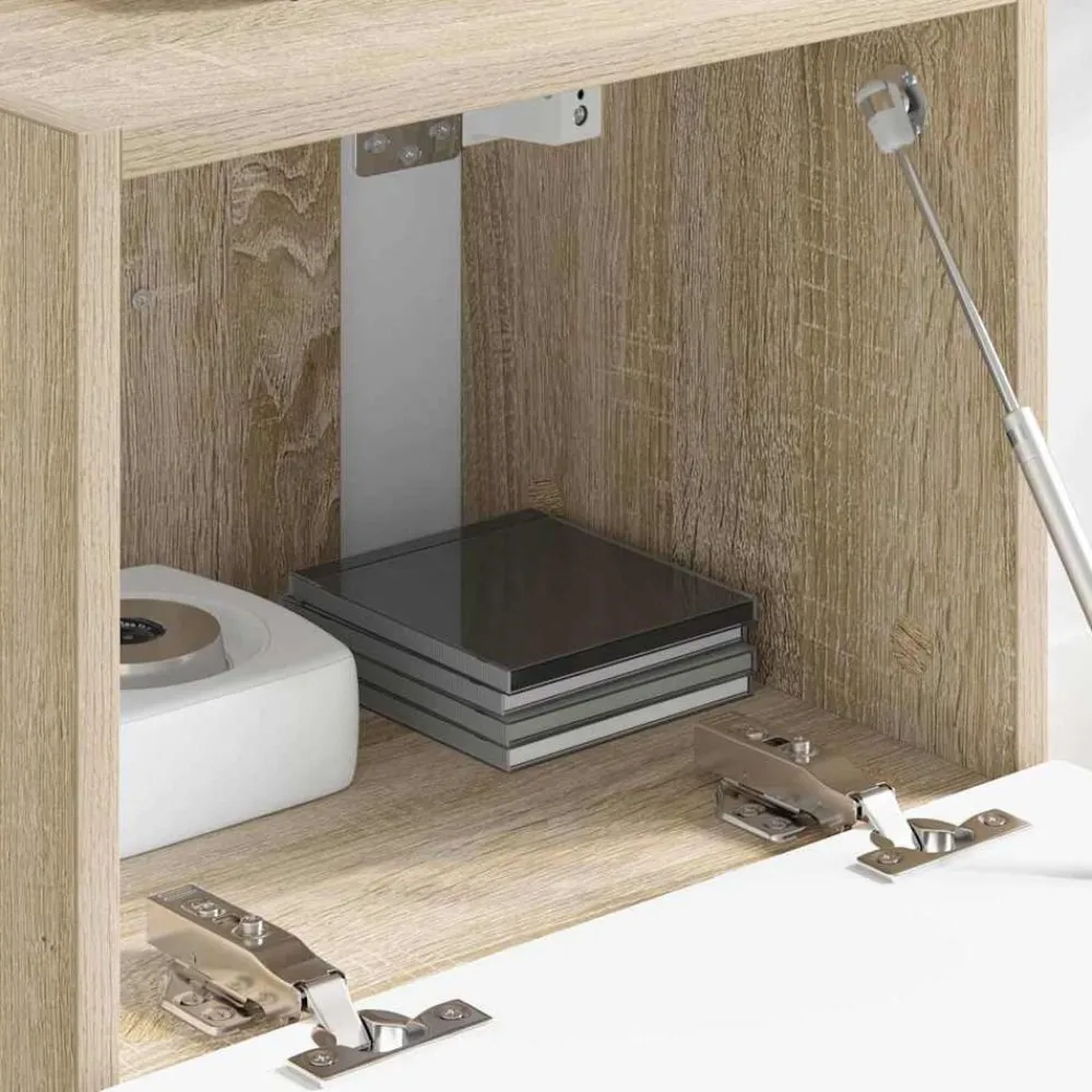 vidaXL Mueble de TV Montado en la Pared Sonoma 39 x 31 x 29,5 cm Roble Sonoma Hot