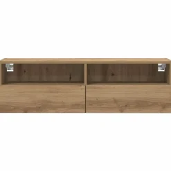 vidaXL Mueble de TV Montado en la Pared 100 x 30 x 30 cm Roble artisan Clearance