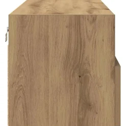 vidaXL Mueble de TV Montado en la Pared 100 x 30 x 30 cm Roble artisan Clearance