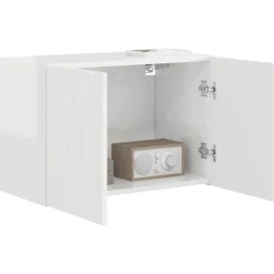 vidaXL Muebles Tv-Mueble de TV Montado en la Pared 59,5 x 31 x 40 cm