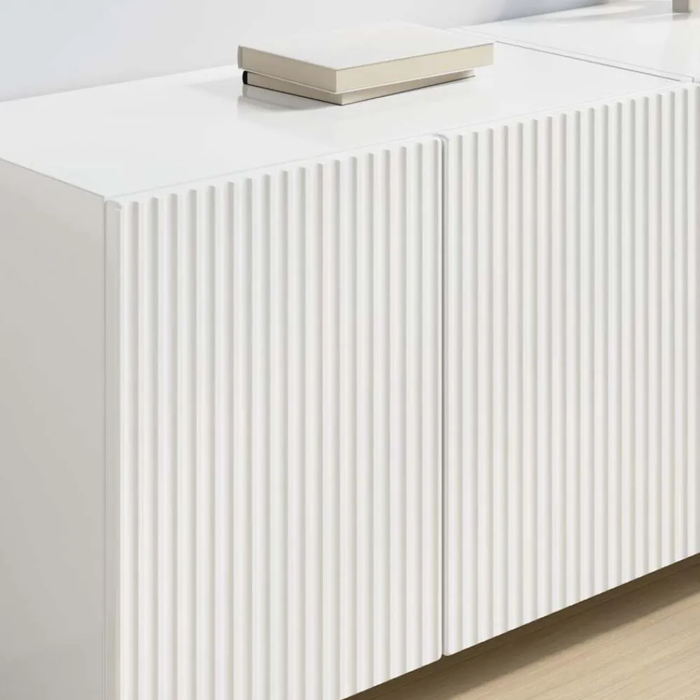vidaXL Muebles Tv-Mueble de TV Montado en la Pared 59,5 x 31 x 40 cm
