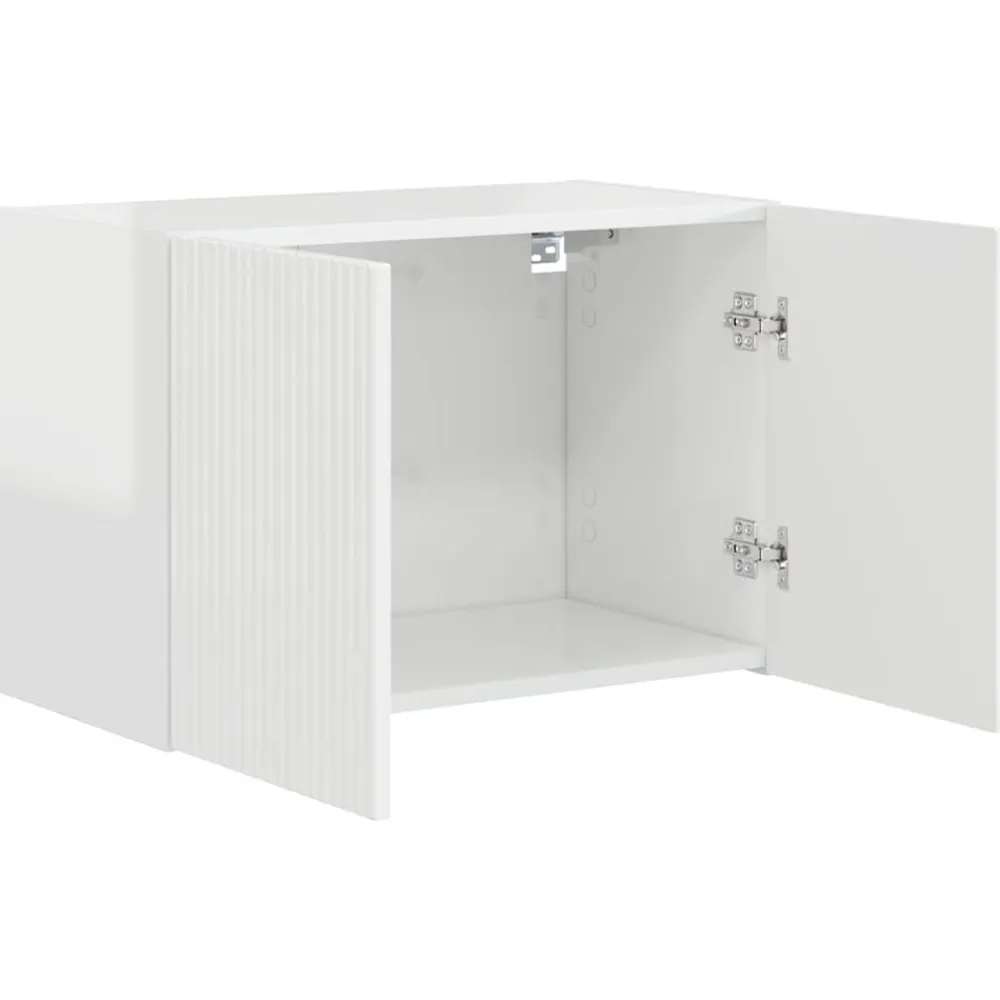 vidaXL Muebles Tv-Mueble de TV Montado en la Pared 59,5 x 31 x 40 cm