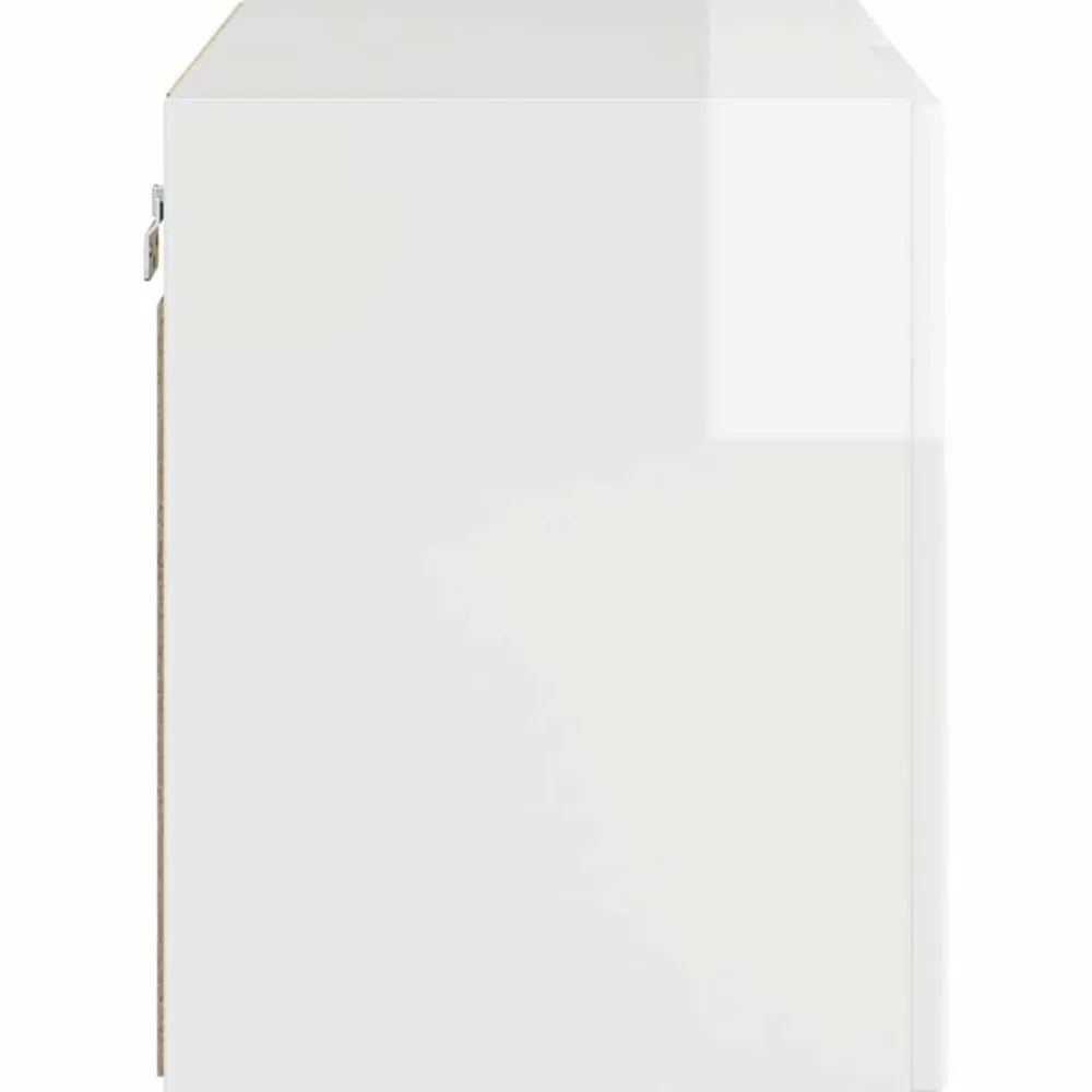 vidaXL Muebles Tv-Mueble de TV Montado en la Pared 59,5 x 31 x 40 cm