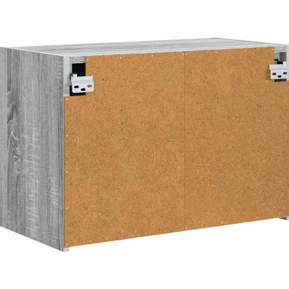 vidaXL Muebles Tv-Mueble de TV Montado en la Pared 59,5 x 31 x 40 cm