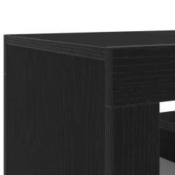 vidaXL Mueble de TV 120 x 35 x 40 cm Madera de ingeniería Roble negro Discount