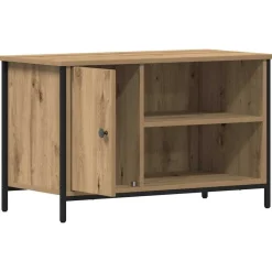 vidaXL Mueble de TV 80 x 40 x 50 cm Madera de ingeniería Roble artisan Online