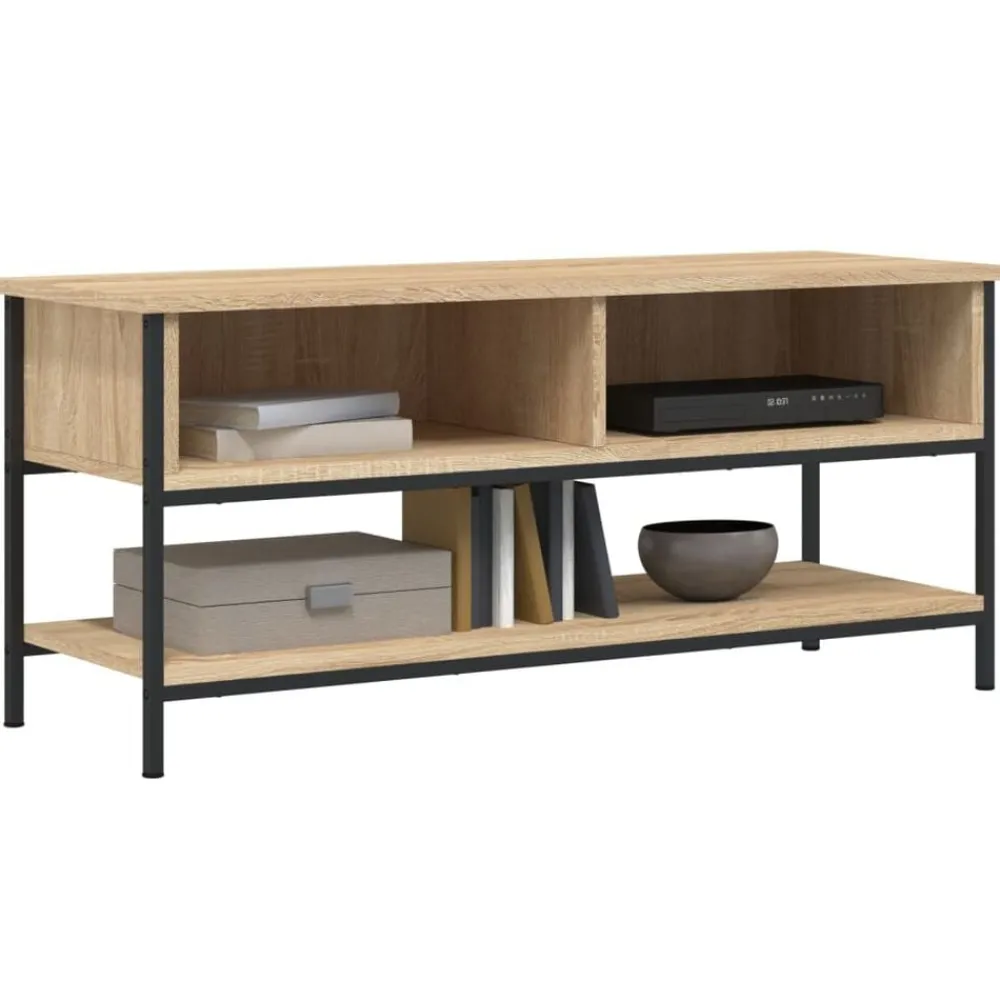 vidaXL Muebles Tv-Mueble de TV 100x35x45 cm madera de ingeniería