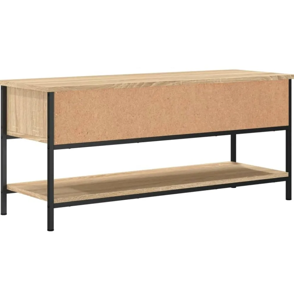 vidaXL Muebles Tv-Mueble de TV 100x35x45 cm madera de ingeniería