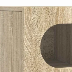 vidaXL Mueble de TV 100 x 35 x 40 cm Madera de ingeniería Roble Sonoma