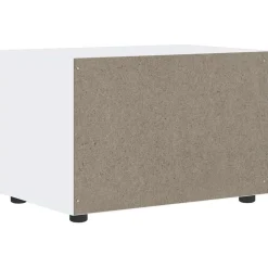 vidaXL Mueble de TV VISNES 60x40x38 cm madera de ingeniería Blanco Outlet