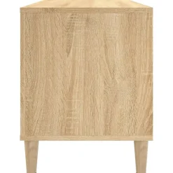 vidaXL Armarios Y Almacenamiento-Mueble discos madera contrachapada 100x38x48 cm