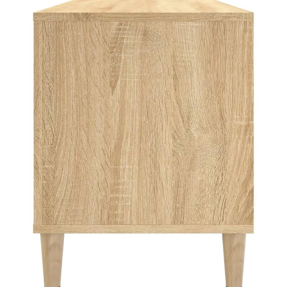 vidaXL Armarios Y Almacenamiento-Mueble discos madera contrachapada 100x38x48 cm