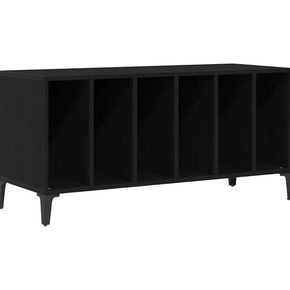 vidaXL Armarios Y Almacenamiento-Mueble para discos de vinilo 100 x 38 x 48 cm