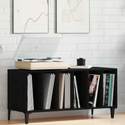 vidaXL Armarios Y Almacenamiento-Mueble para discos de vinilo 100 x 38 x 48 cm
