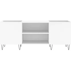 vidaXL Armarios Y Almacenamiento-Mueble para discos madera contrachapada 121x38x48 cm