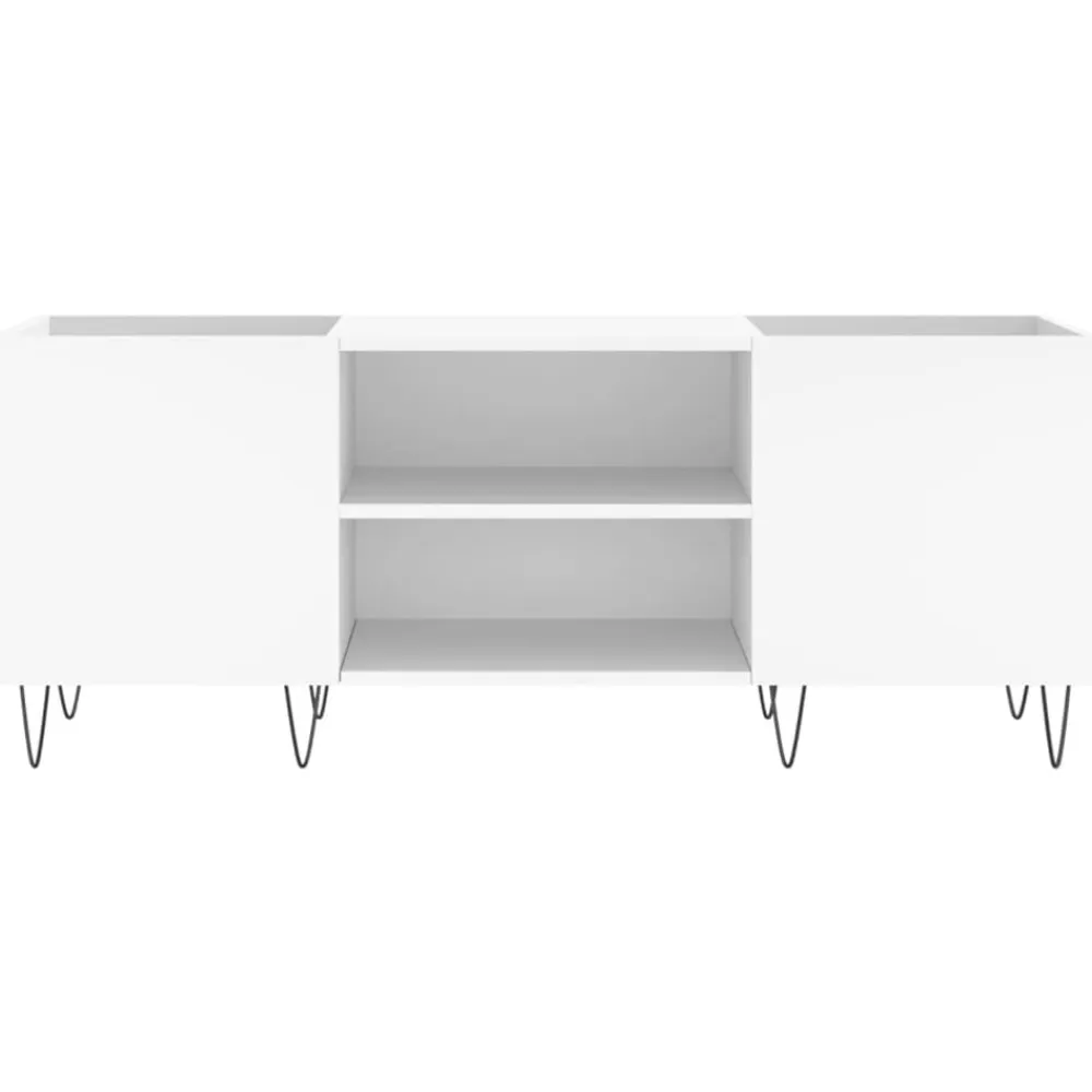 vidaXL Armarios Y Almacenamiento-Mueble para discos madera contrachapada 121x38x48 cm