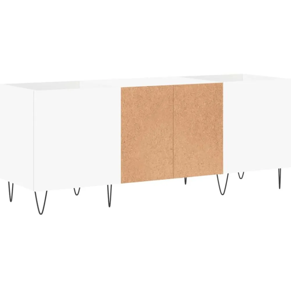 vidaXL Armarios Y Almacenamiento-Mueble para discos madera contrachapada 121x38x48 cm