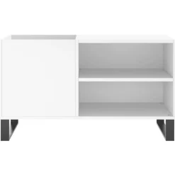 vidaXL Armarios Y Almacenamiento-Mueble para discos madera de ingeniería 85x38x48 cm