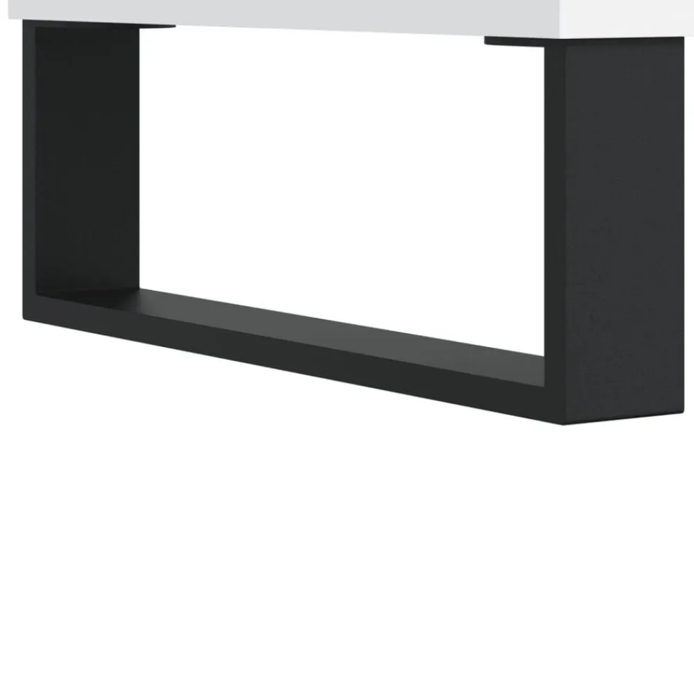 vidaXL Armarios Y Almacenamiento-Mueble para discos madera de ingeniería 85x38x48 cm