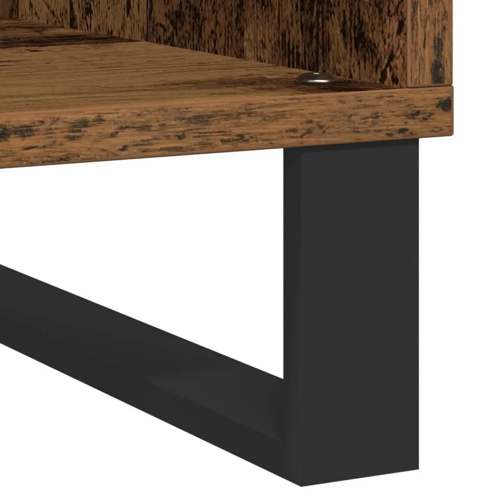 vidaXL Mueble para discos de vinilo 84,5 x 38 x 89 cm Roble artisan Best