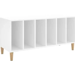 vidaXL Armarios Y Almacenamiento-Mueble para discos madera contrachapada 100x38x48 cm