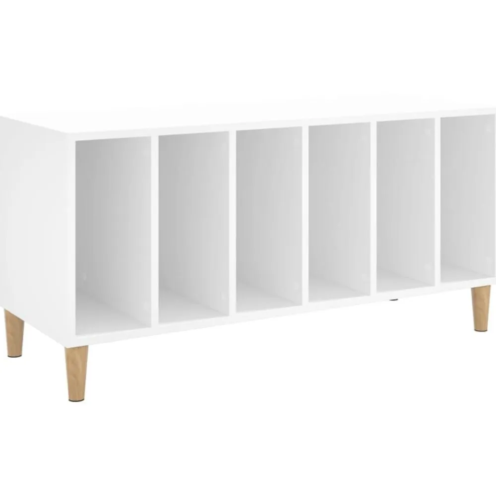 vidaXL Armarios Y Almacenamiento-Mueble para discos madera contrachapada 100x38x48 cm