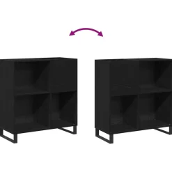 vidaXL Armarios Y Almacenamiento-Mueble para discos de vinilo 85 x 38 x 89 cm