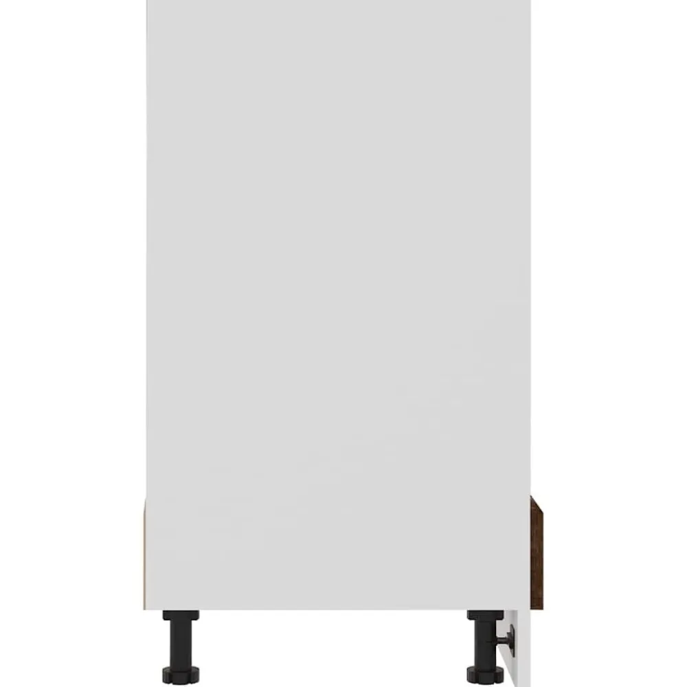 vidaXL Armarios Y Almacenamiento-Mueble para horno "Riga" 60x46x81,5 cm madera de ingeniería