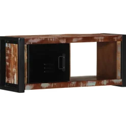 vidaXL Muebles Tv-Mueble para la TV 80x30x35 madera maciza reciclada