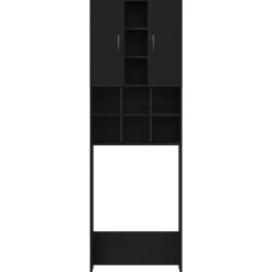 vidaXL Accesorios Para Electrodomésticos-Mueble para lavadora 64x25,5x190 cm