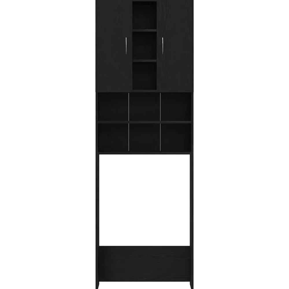 vidaXL Accesorios Para Electrodomésticos-Mueble para lavadora 64x25,5x190 cm