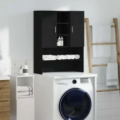vidaXL Accesorios Para Electrodomésticos-Mueble para lavadora 70,5x25,5x90 cm