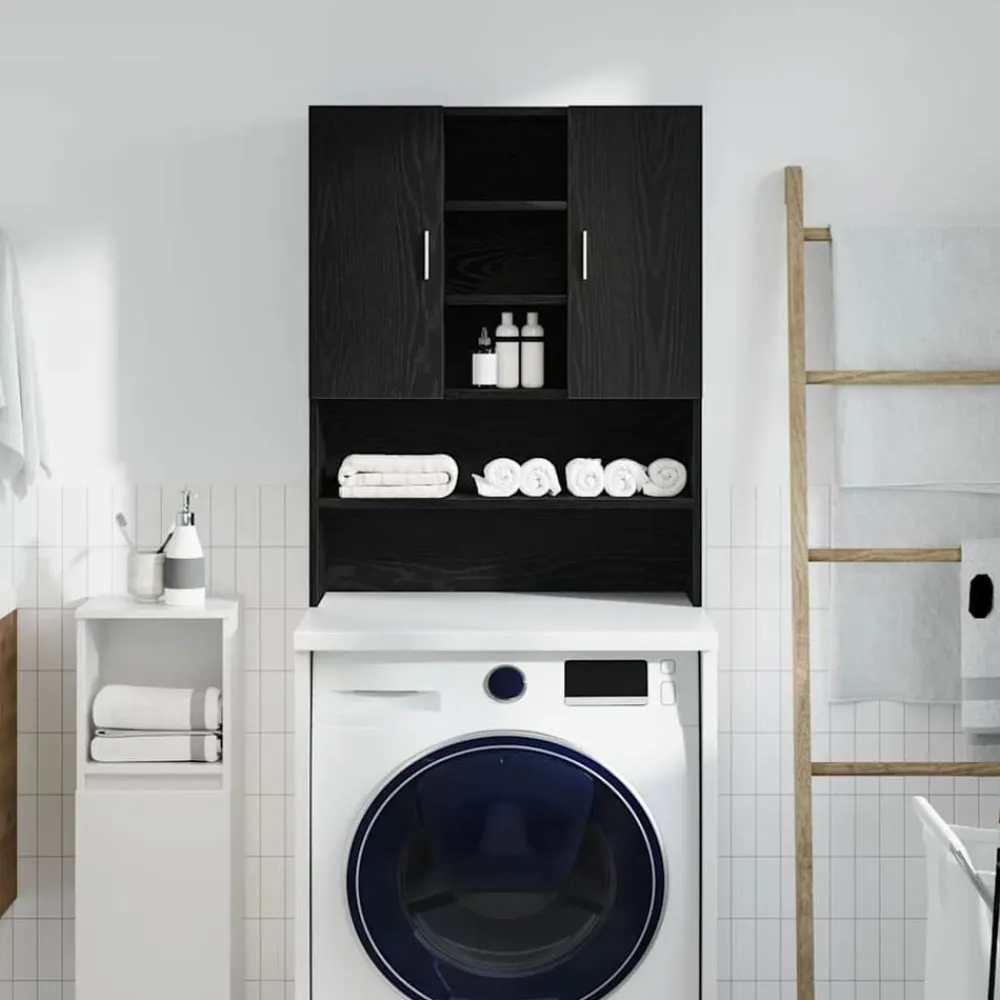 vidaXL Accesorios Para Electrodomésticos-Mueble para lavadora 70,5x25,5x90 cm