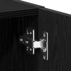 vidaXL Accesorios Para Electrodomésticos-Mueble para lavadora de madera de 64x24x190 cm